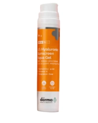 The Derma Co 1% Hyaluronic Sunscreen Aqua Gel With Spf 50 Pa For Broad Spectrum